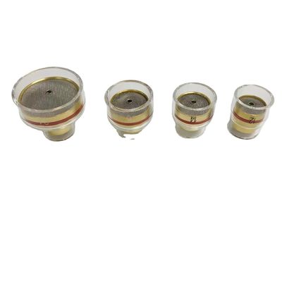 TIG Acessórios Champagne Clear Nozzle With Screen Pack para resultados de solda precisos