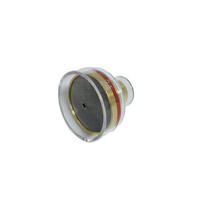 TIG Acessórios Champagne Clear Nozzle With Screen Pack para resultados de solda precisos