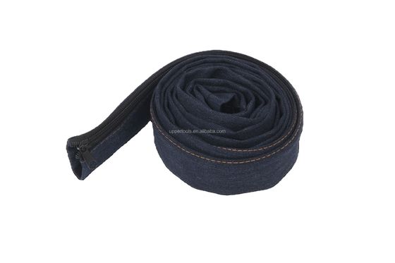 4m TIG Soldagem Tocha Cable Cover com Cowboy Zipper Jacket estilo azul