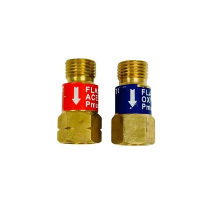 Válvula de segurança de suporte personalizado de latão Flashback Arrestor para soldagem e corte de tocha