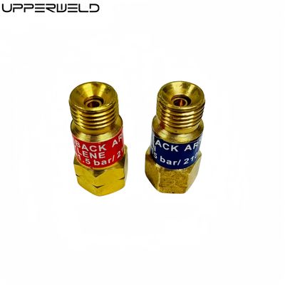 Válvula de segurança de suporte personalizado de latão Flashback Arrestor para soldagem e corte de tocha