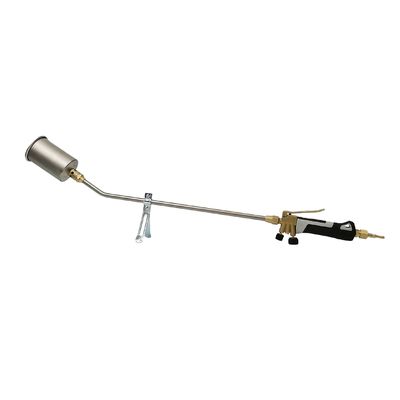 Potente queimador de propano de tocha de gás de chama de jardim com liga de titânio e alça de chama