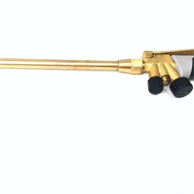 Potente queimador de propano de tocha de gás de chama de jardim com liga de titânio e alça de chama