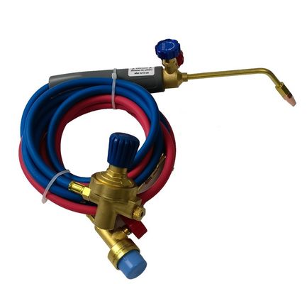 Kit de tochas portáteis de aquecimento de cilindros de oxigénio com óculos de segurança e temperatura de 3550 °C